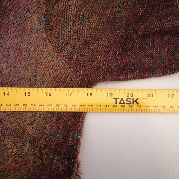 Cleo Ladies Size Small Multi Colored 3/4 Length Sleeve Sweater - Picture 4 of 8